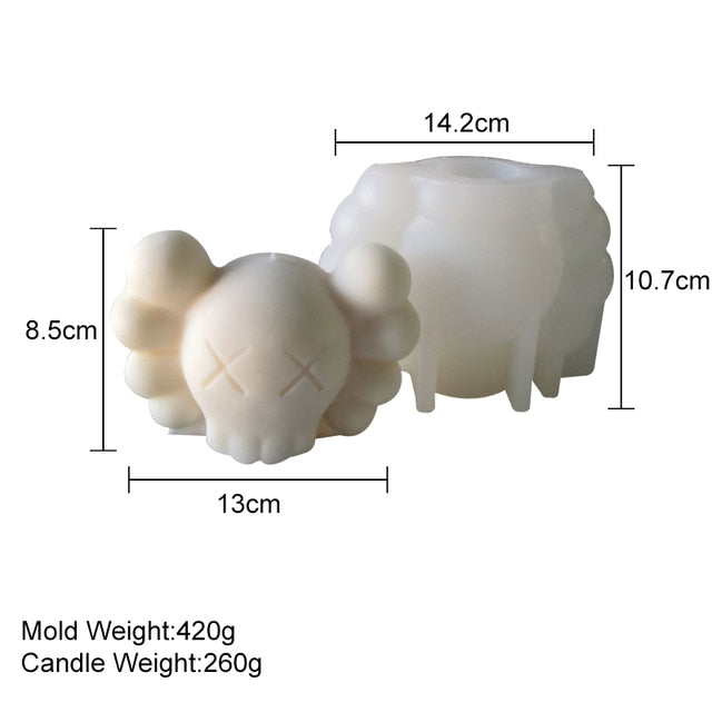 KAWS Candle Molds