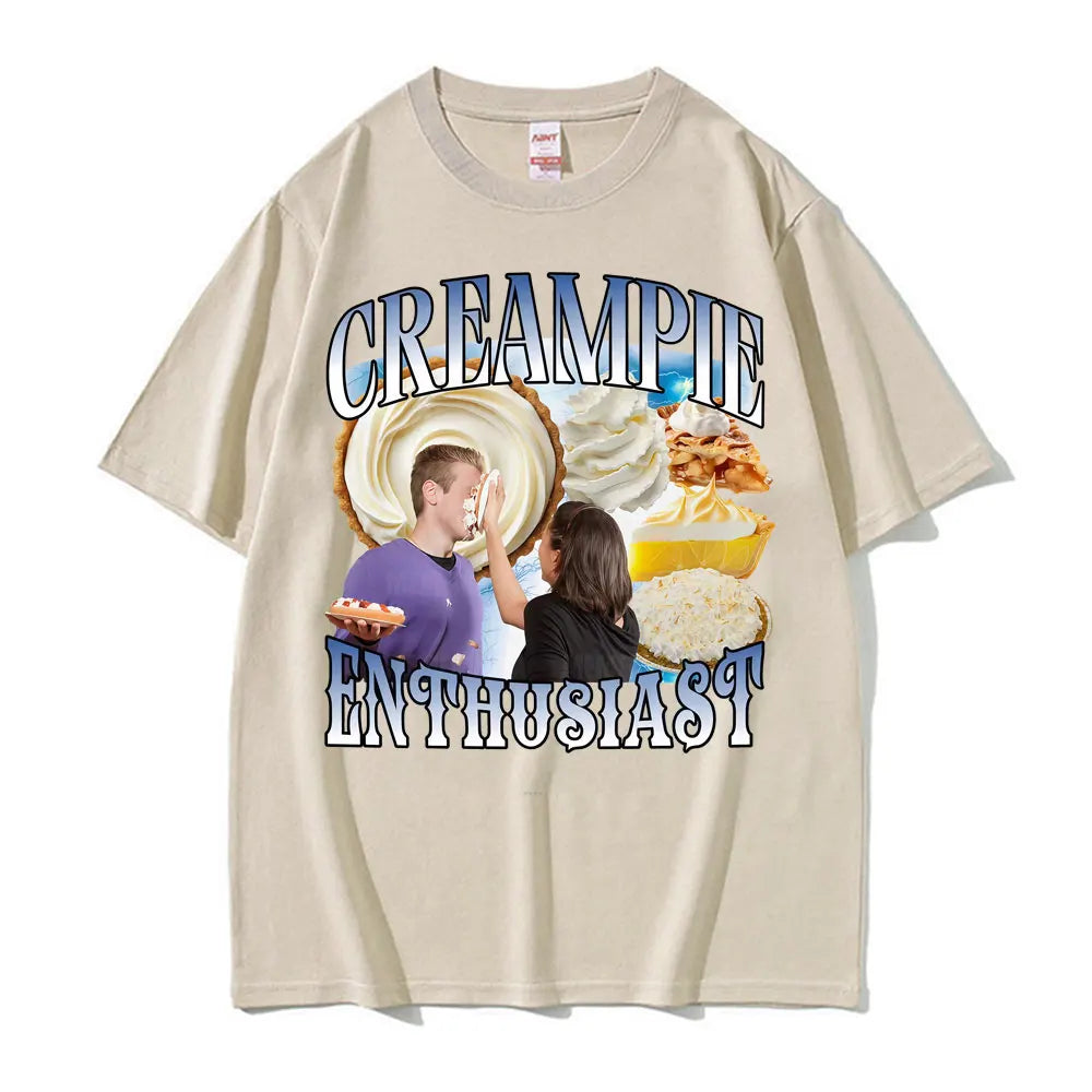 Cream Pie Enthusiast Tee