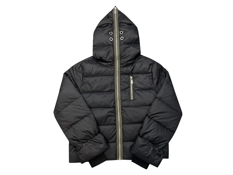 Fully Zip Up Puffer Down Coat