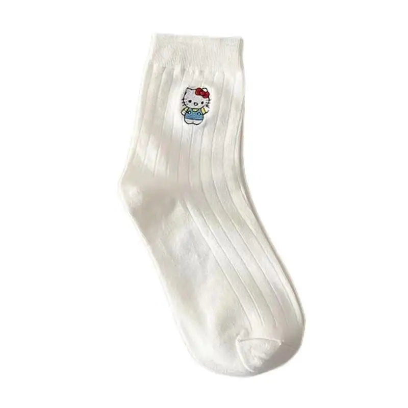 Hello Kitty Knitted Socks