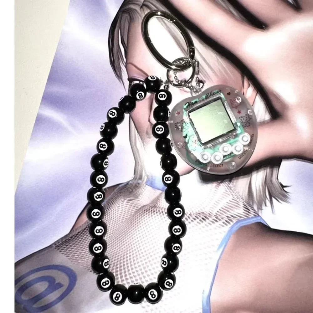 Tamagachi Charm Keychain