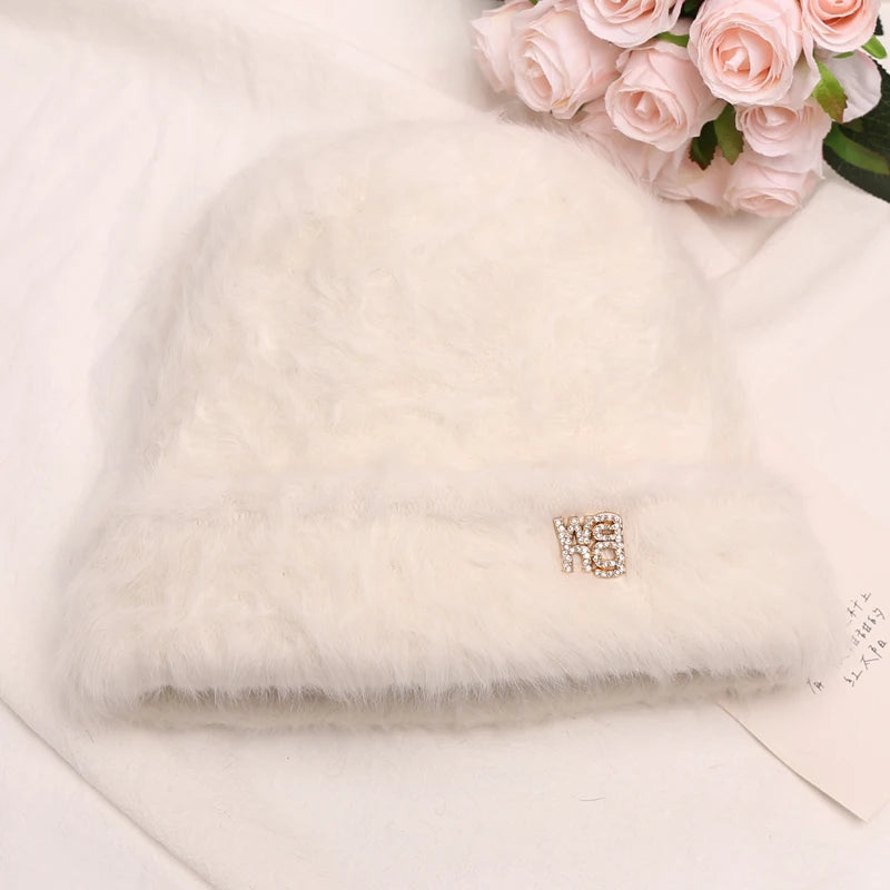 Rabbit Fur Beanies