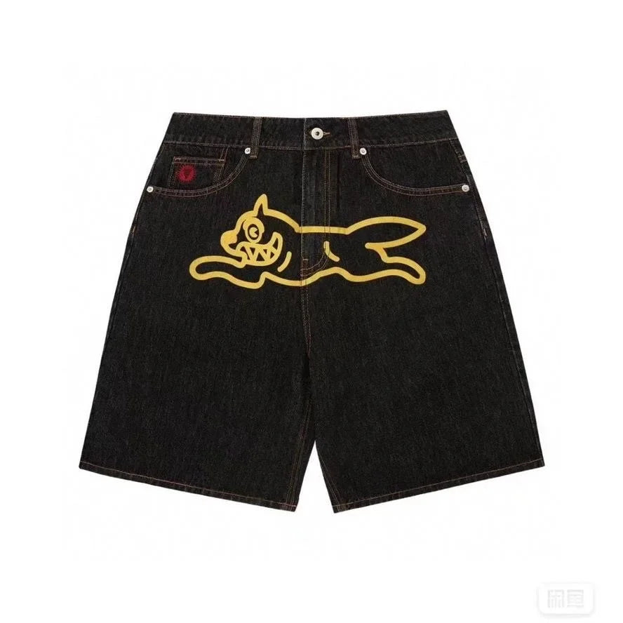 Ice Cream Denim Shorts