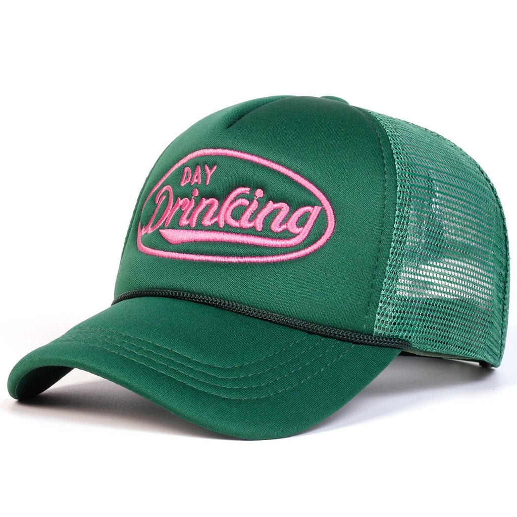 DAY DRINKING Embroidered Baseball Cap