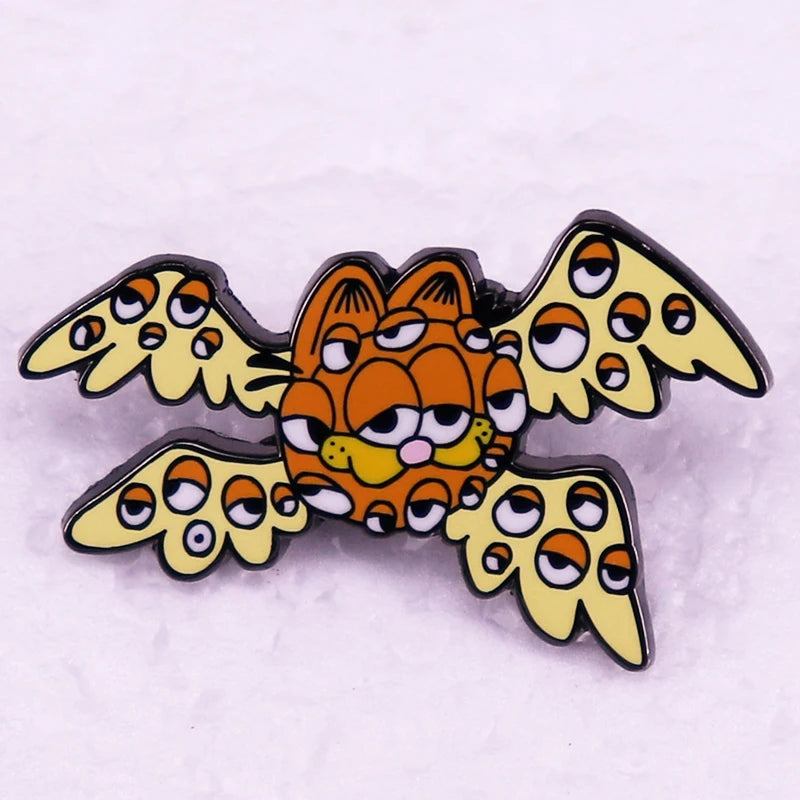 Seraph Biblical Angel Garfield Pin