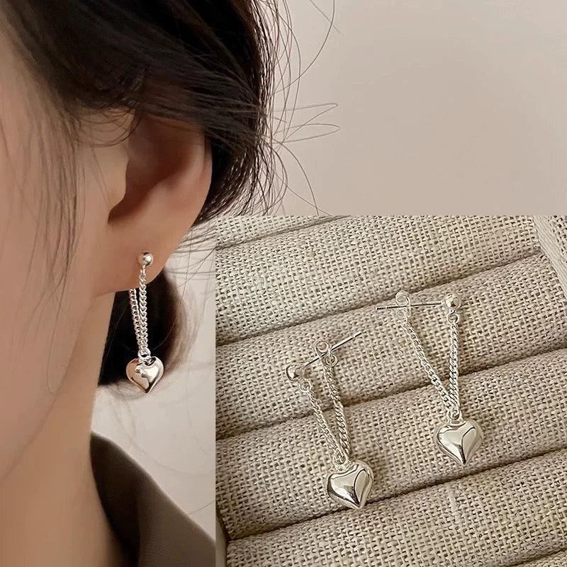 925 Sterling Silver Star Moon Earrings