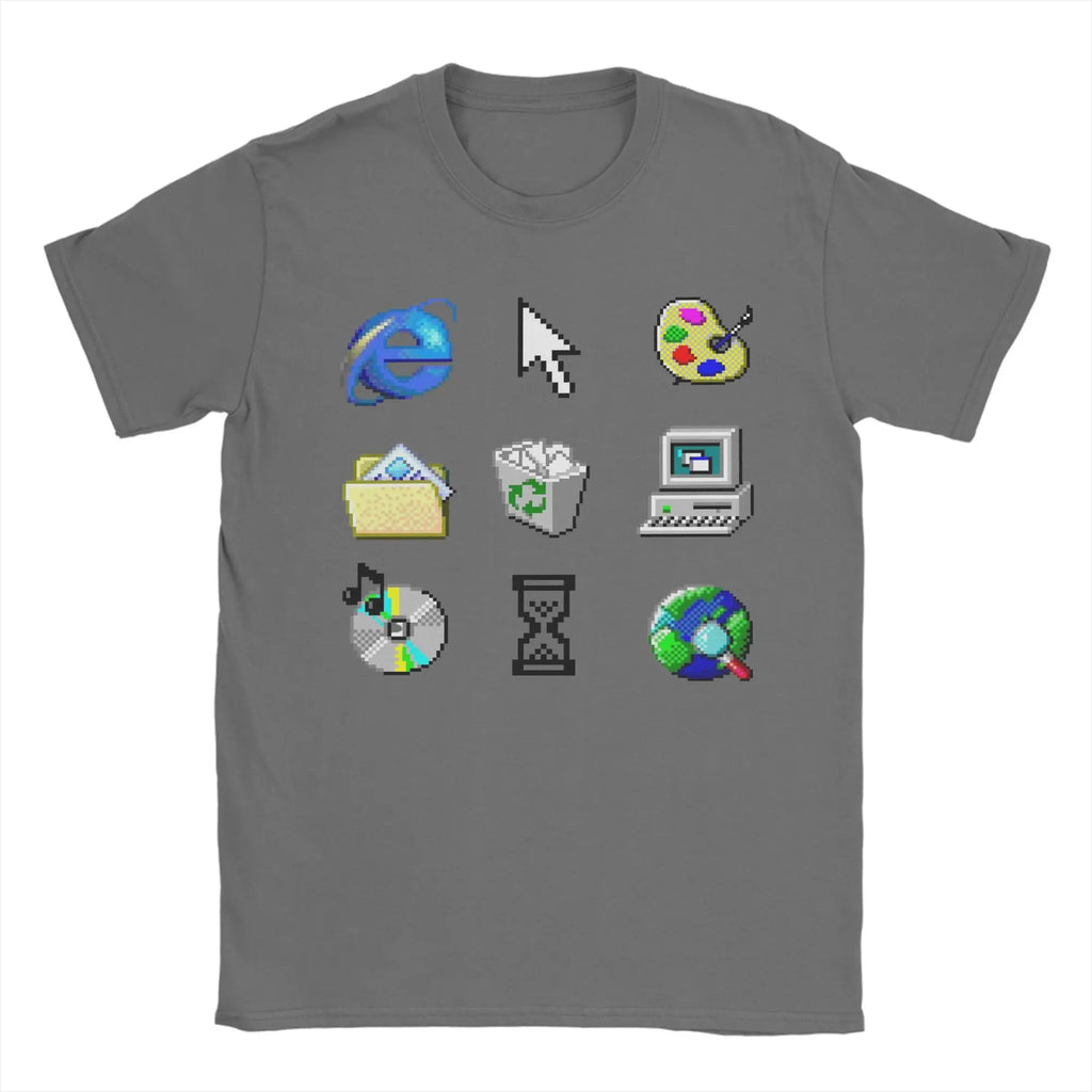 Old Windows 95 Icons Tee