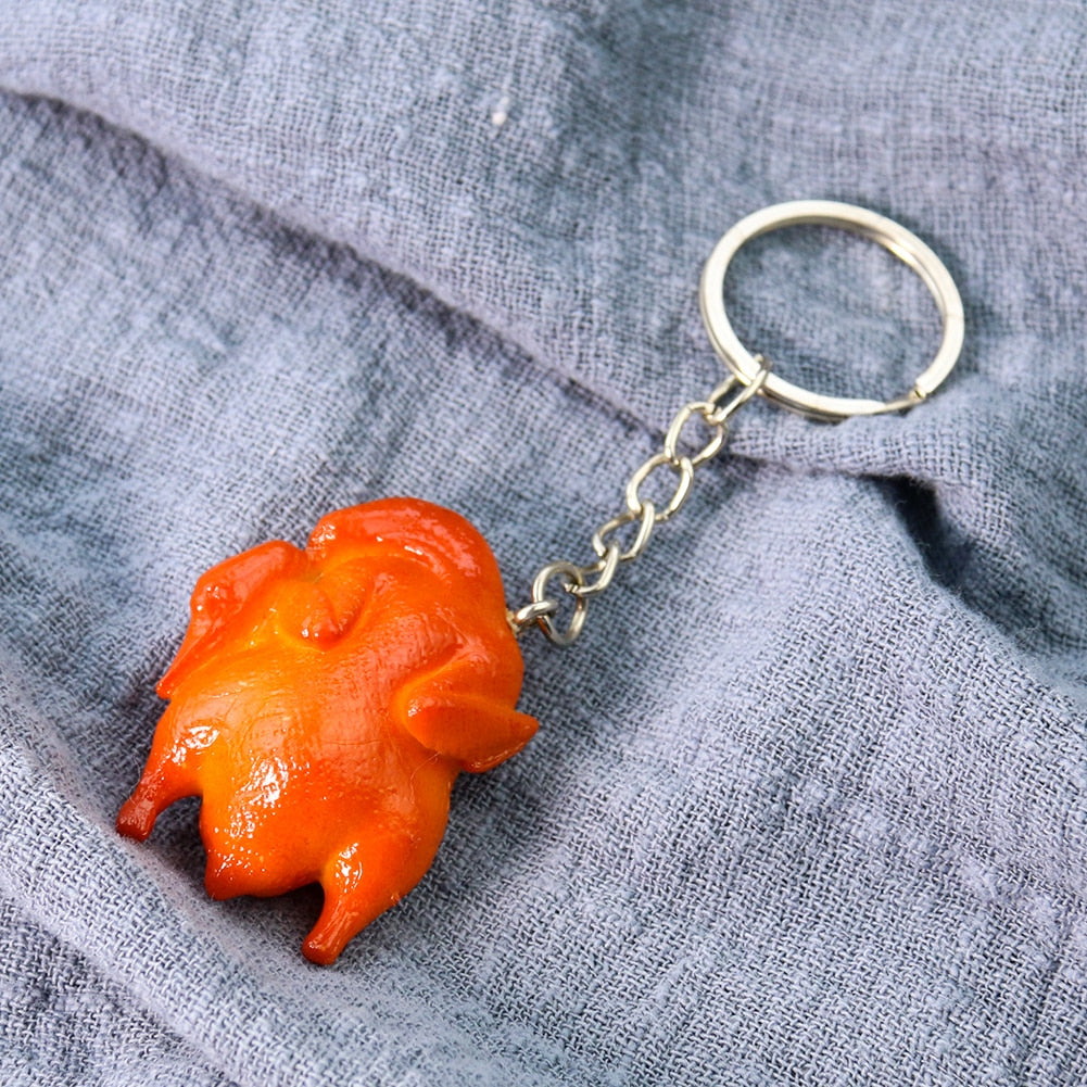 Roast Chicken Keychain