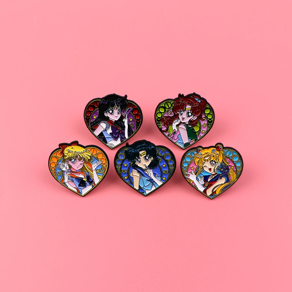 Sailor Scouts Pin