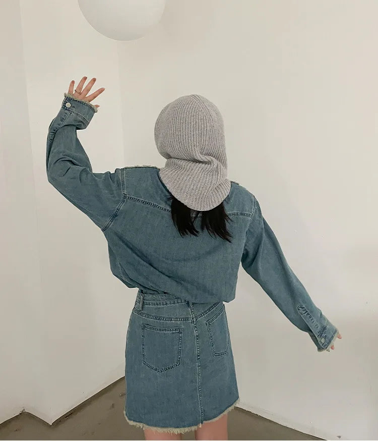 Knitted Hood