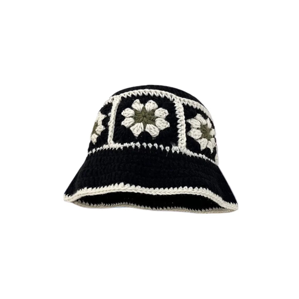 Handmade Crochet Flower Hat
