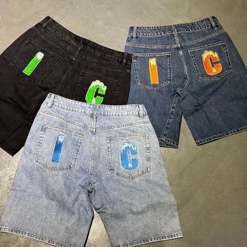 Ice Cream Denim Shorts