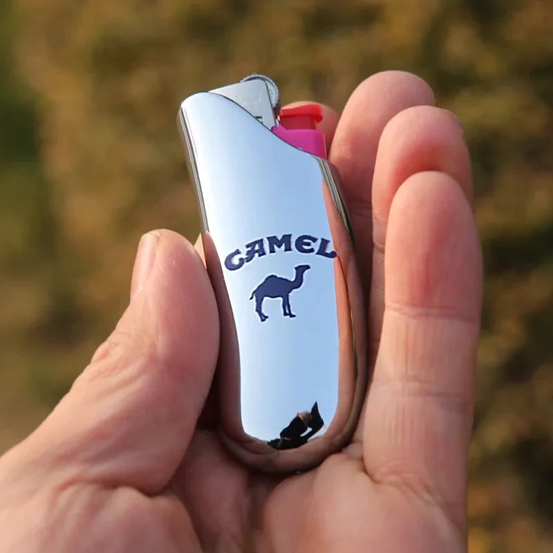 Camel Metal Lighter Case