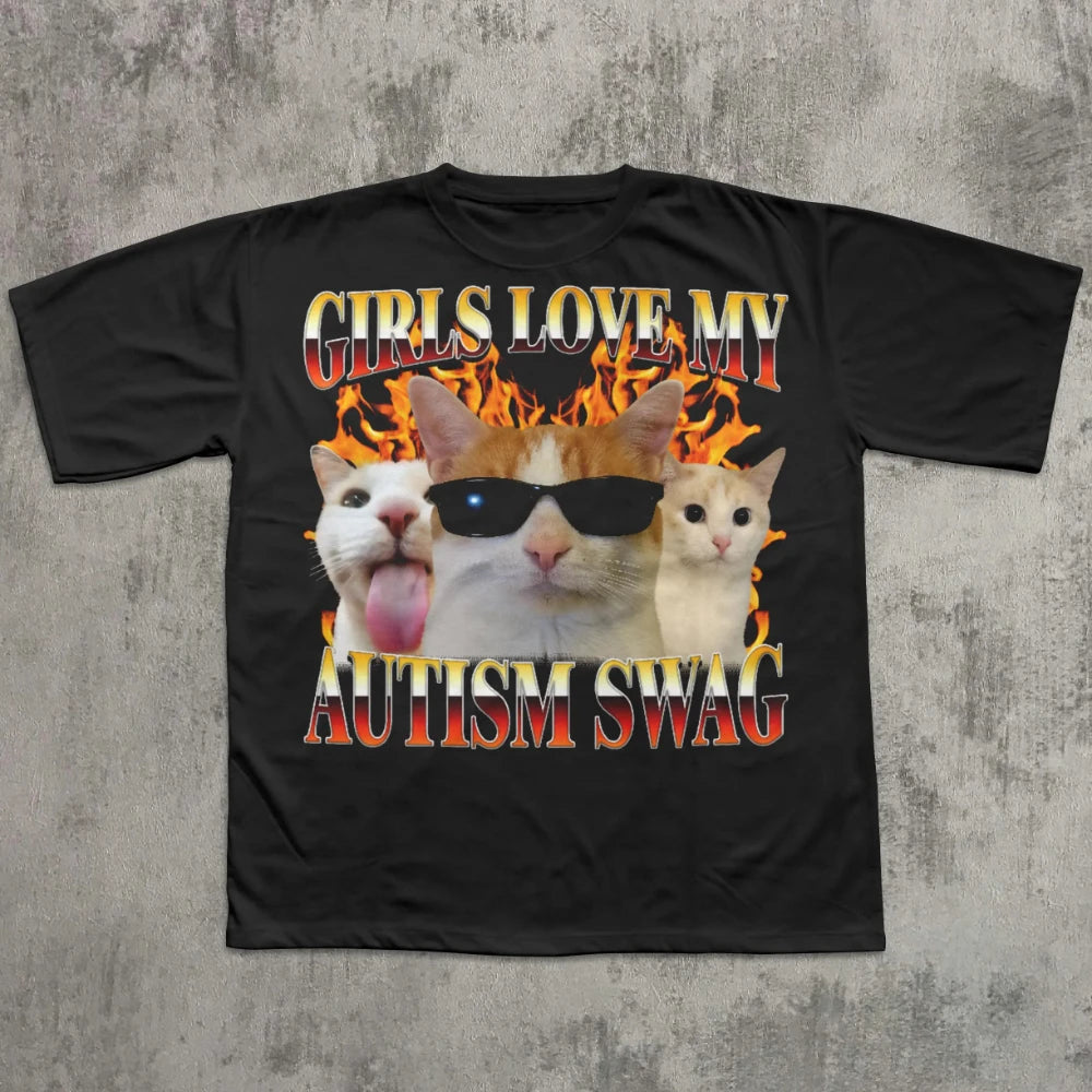 Girls Love My Autism Swag Tee
