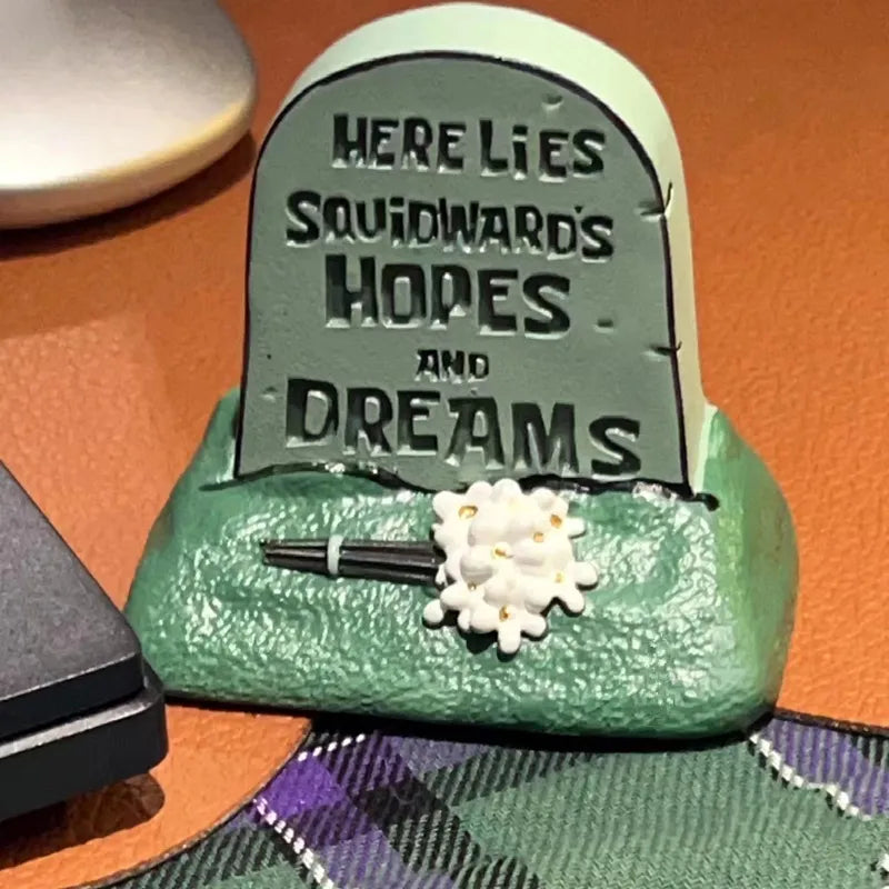 Gravestone from Squidward - "Here Lies Squidward's Hopes and Dreams" Paperweight