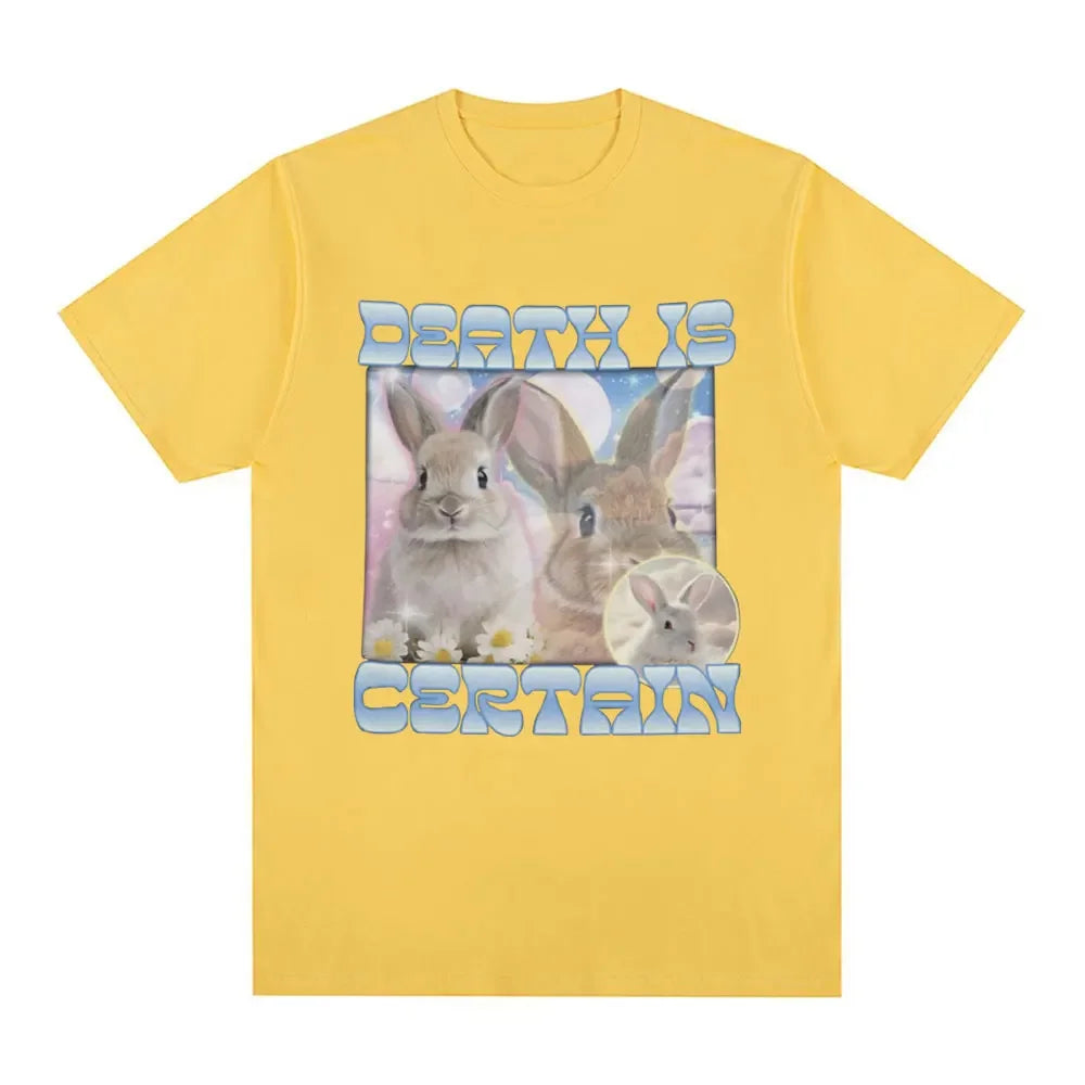 Death Is Certain Bunny Tee