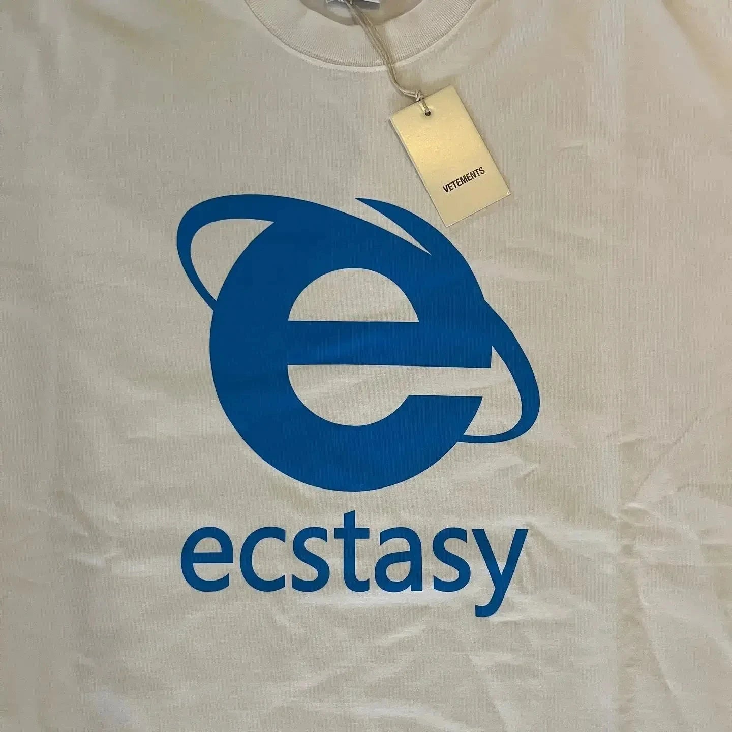 Ecstasy Harajuku White T-shirt