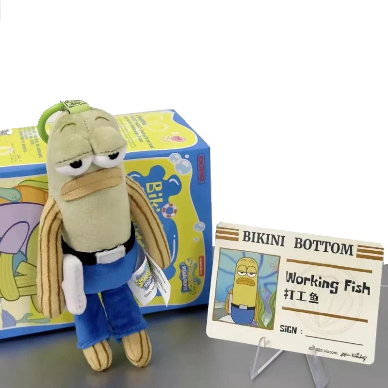 Spongebob Background Character Keychain