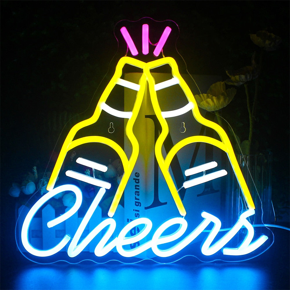 Cocktails & Dream Light Sign