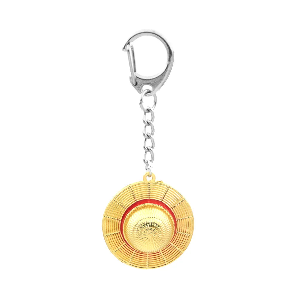 Luffy Straw Hat Keychain