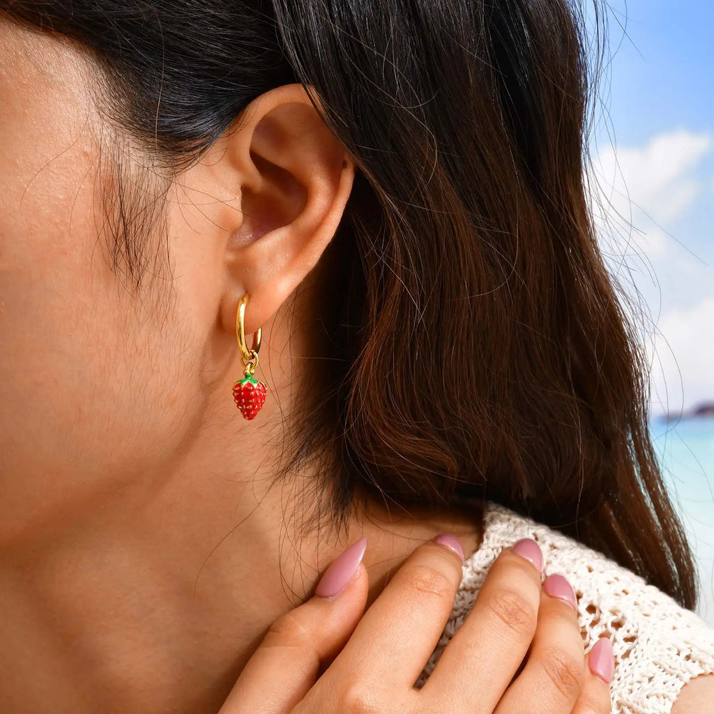 Strawberry Earrings