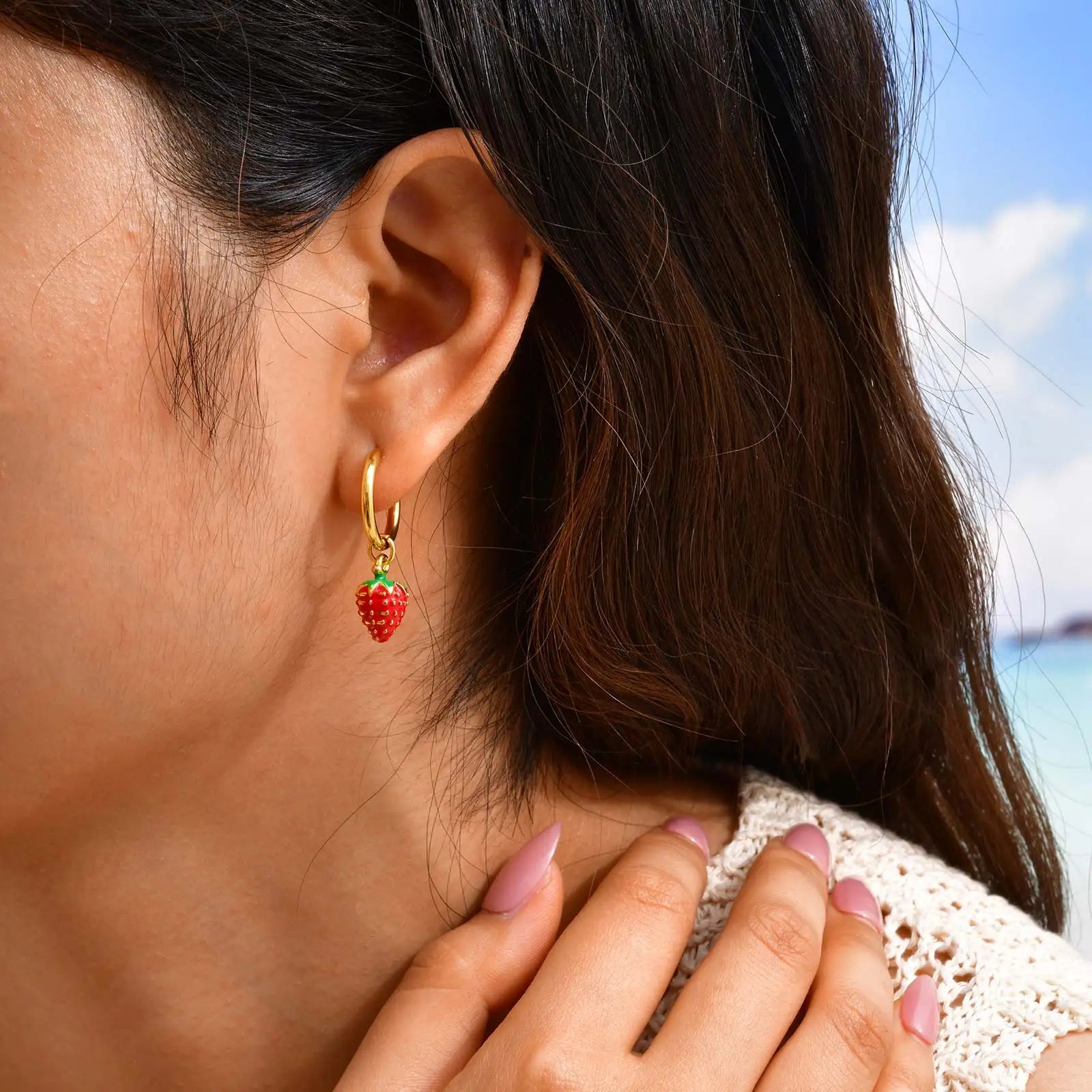 Strawberry Earrings