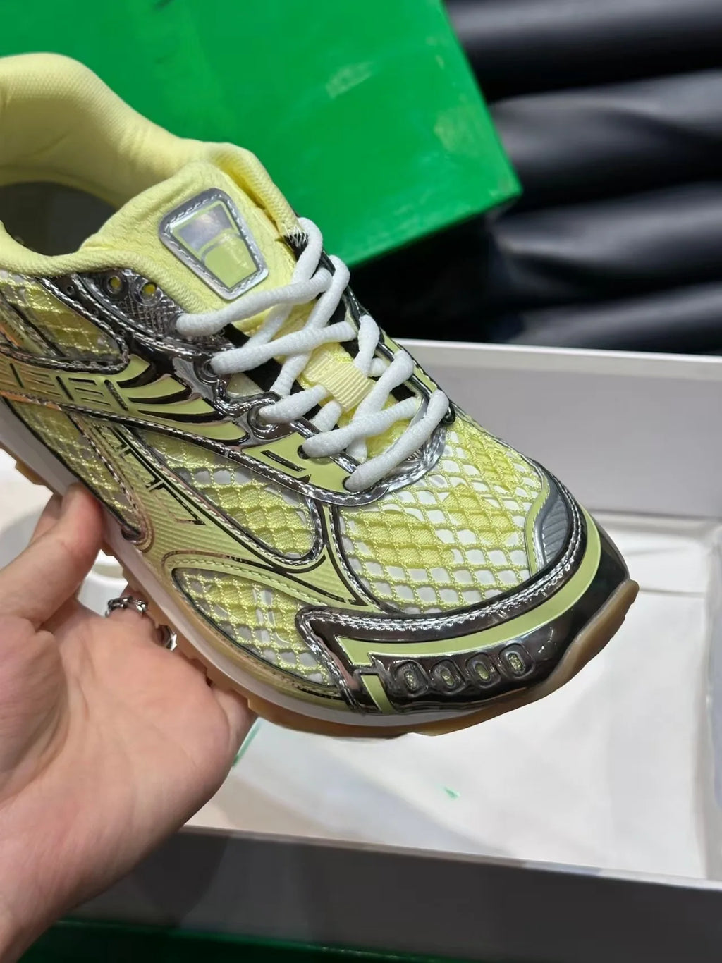Orbit Metallic Sneakers