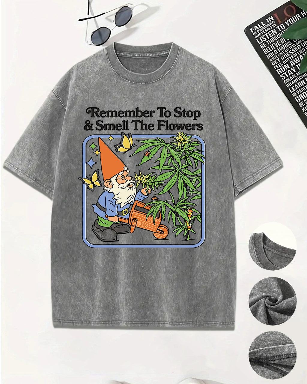 Remember To Stop & Smell The Flowers Tee