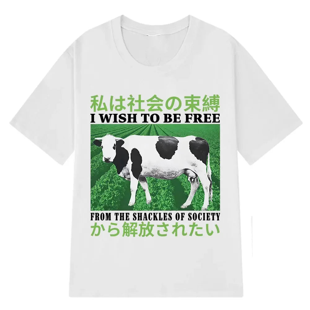 I Wish To Be Free From The Shackles of Society Tee