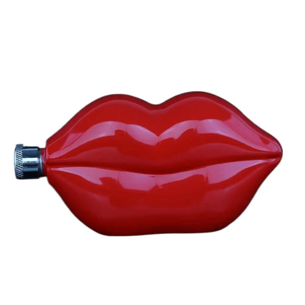 5oz Portable Lip-shaped Hip Flask