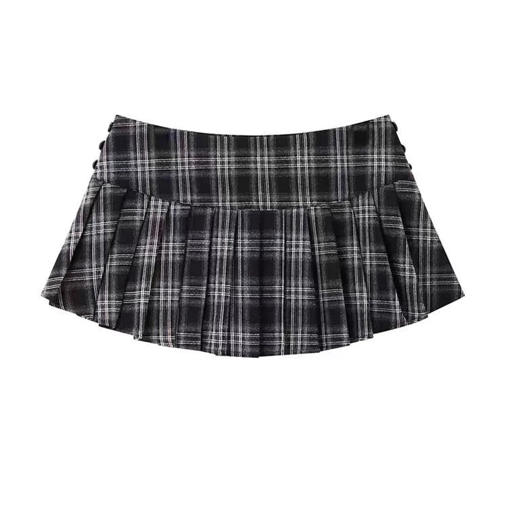 Plaid Mini Skirts
