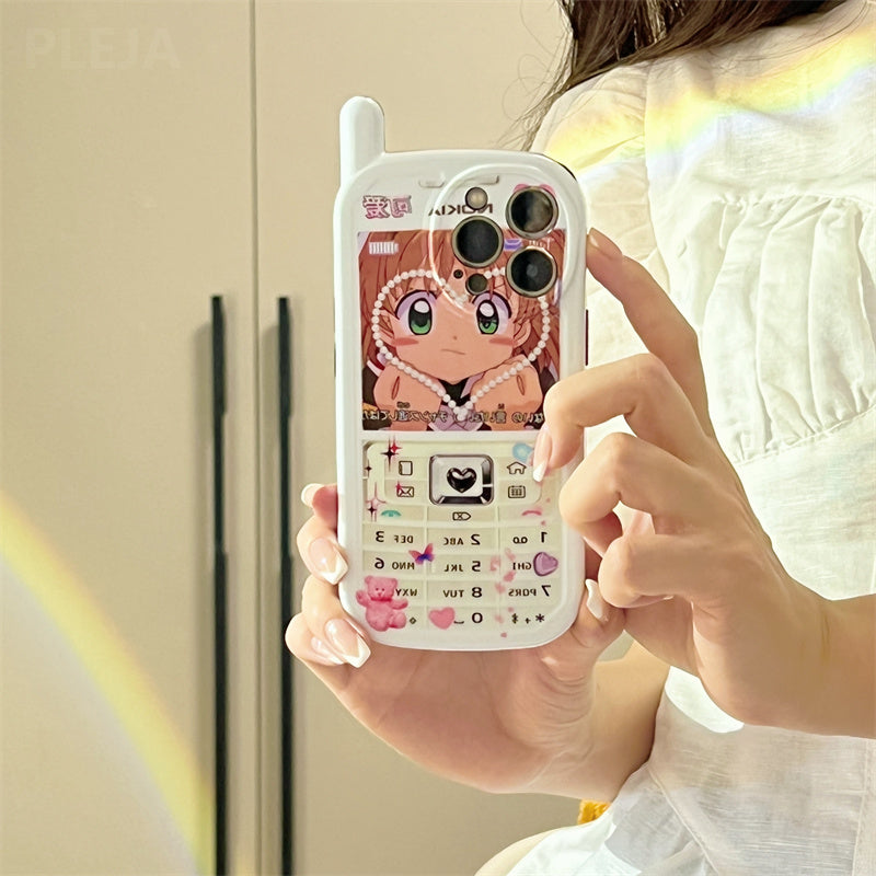 Anime Brick iPhone Case
