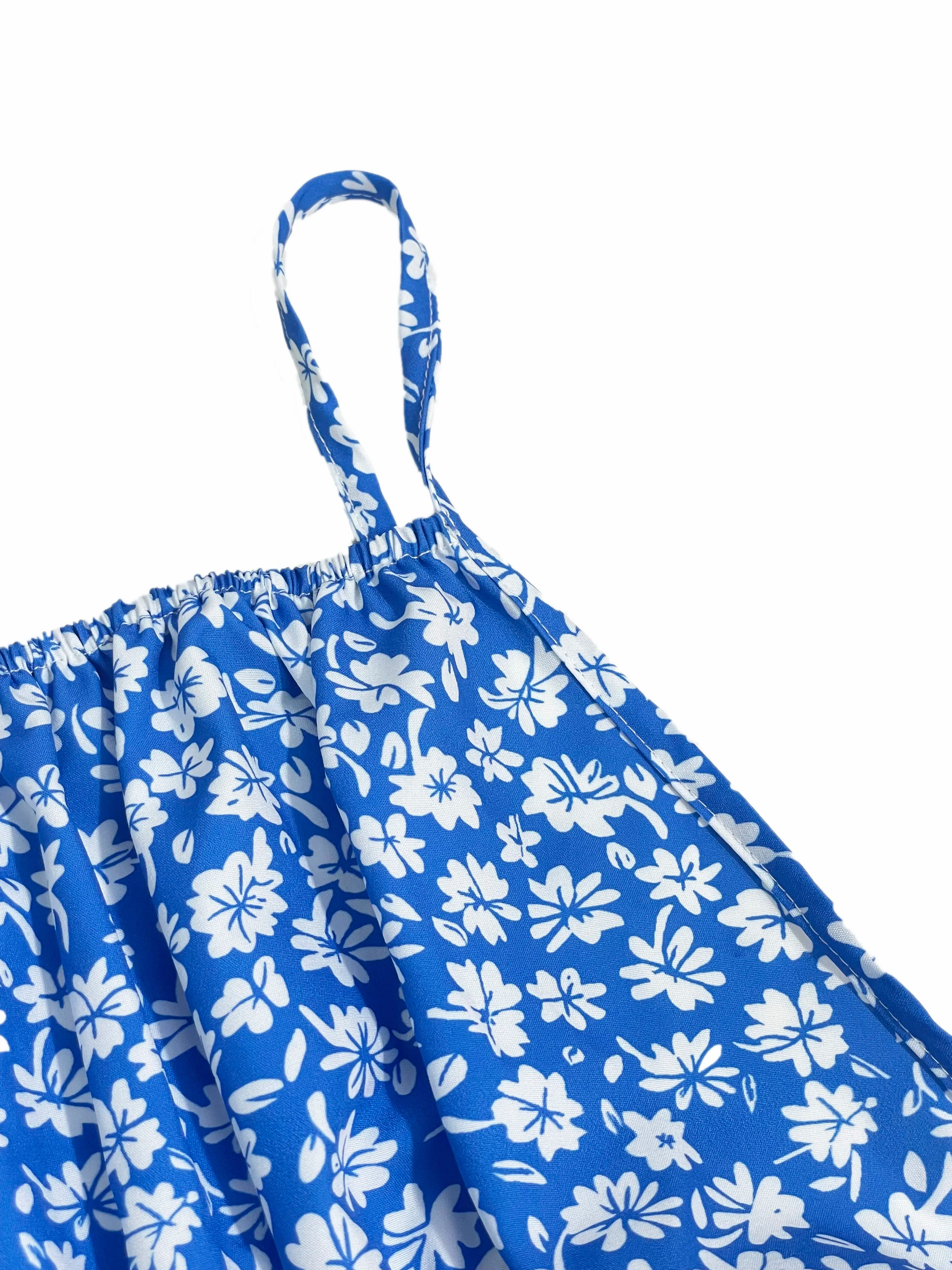 Floral Open Back dress
