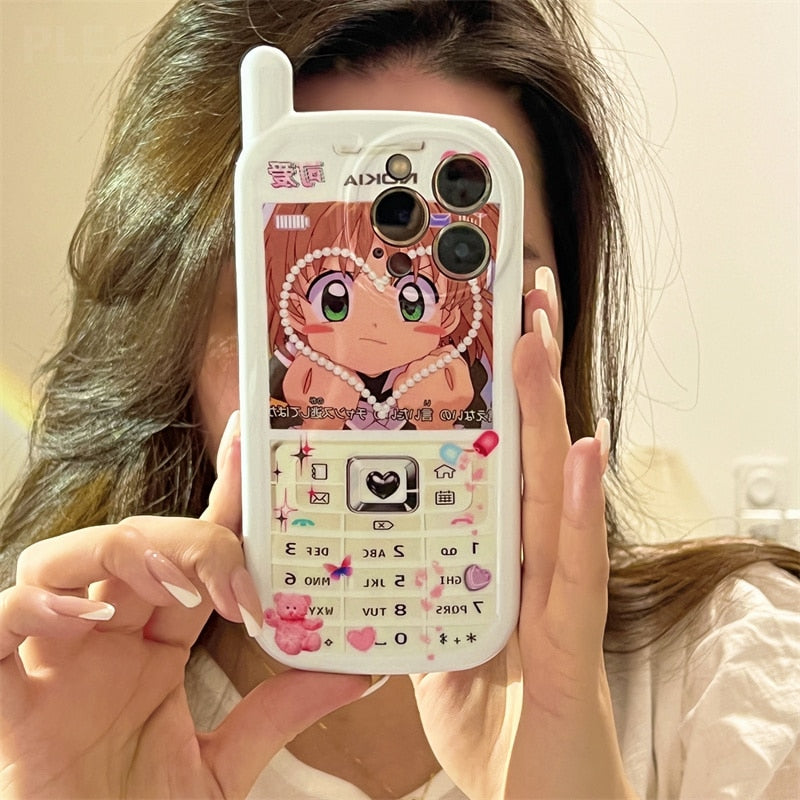 Anime Brick iPhone Case