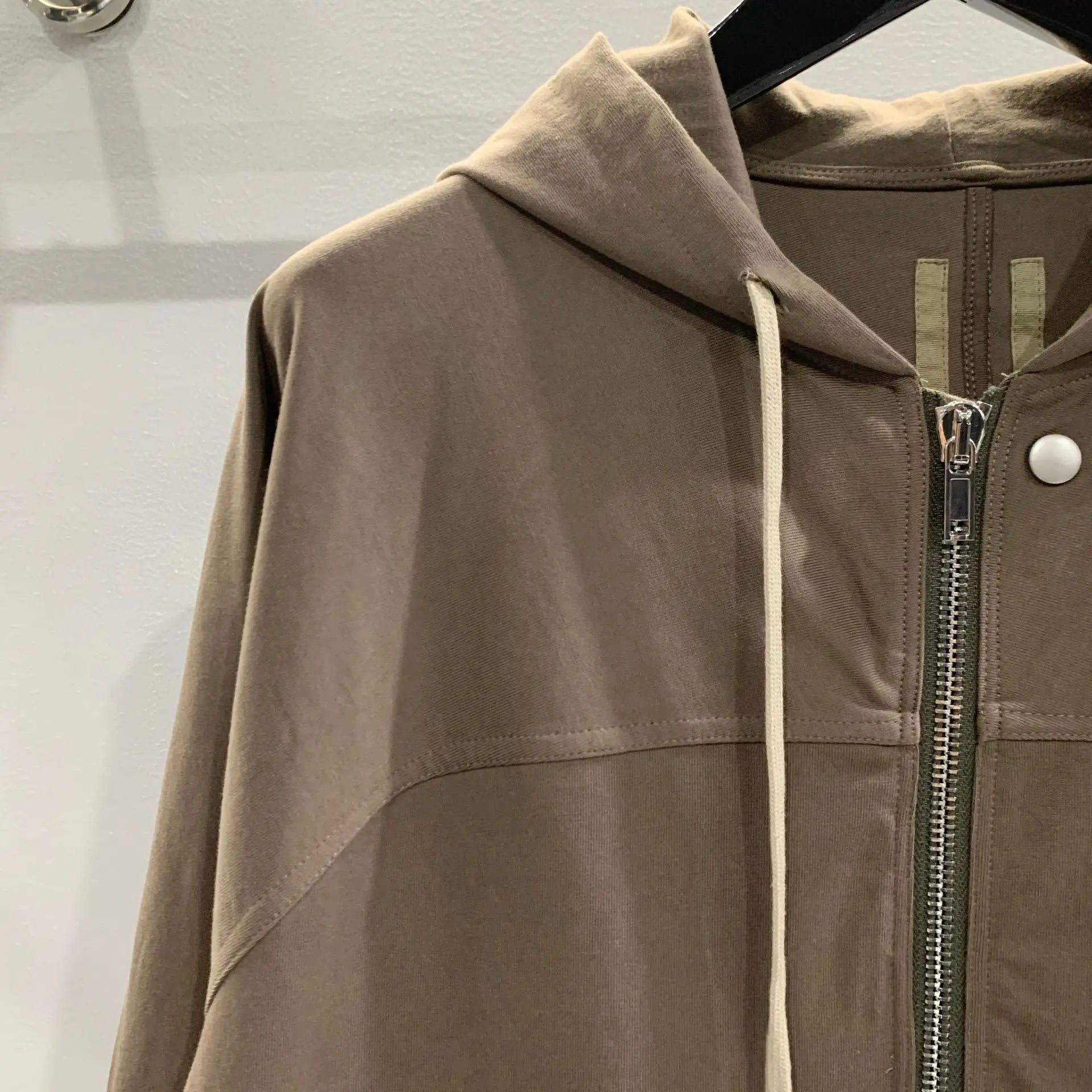Long Drawstring Hoodie