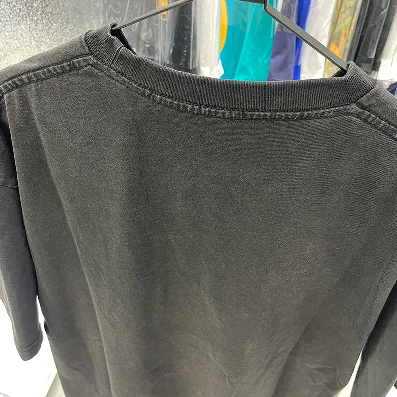 Washed Satoshi Nakamoto Letter Logo Tee