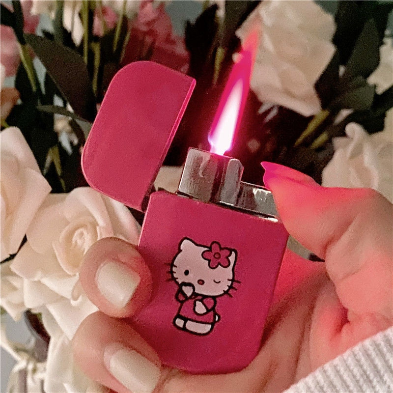Pink Kitty Torch Lighter