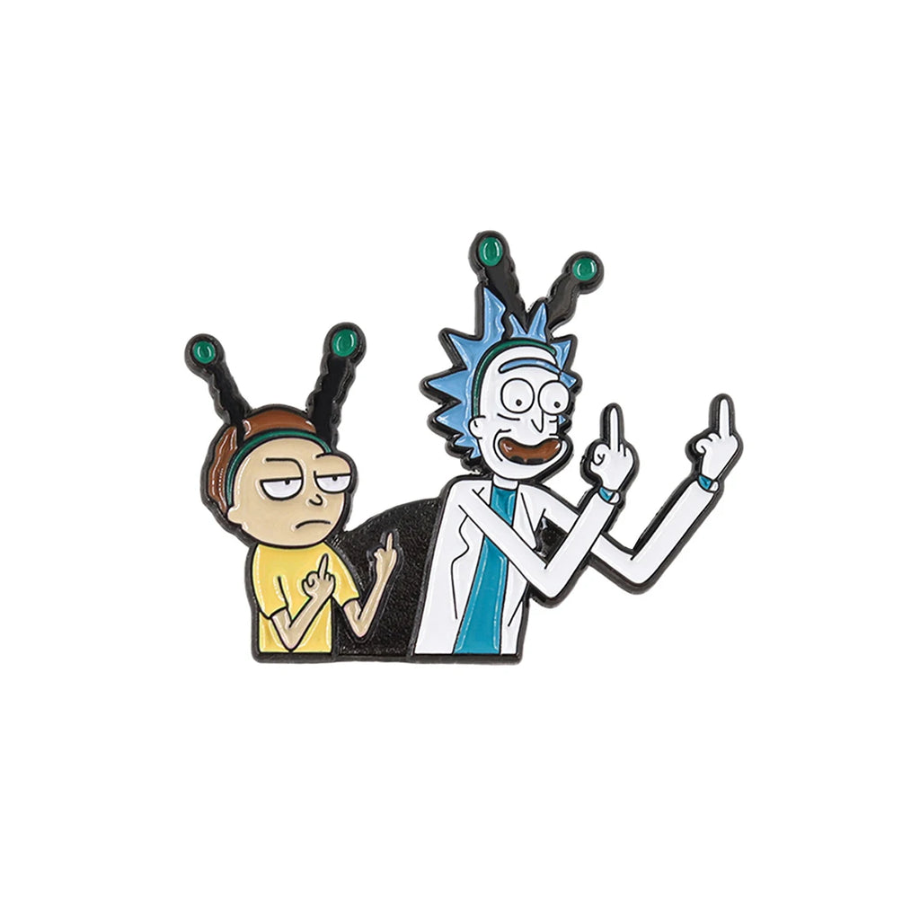 Rick and Morty Enamel Pin