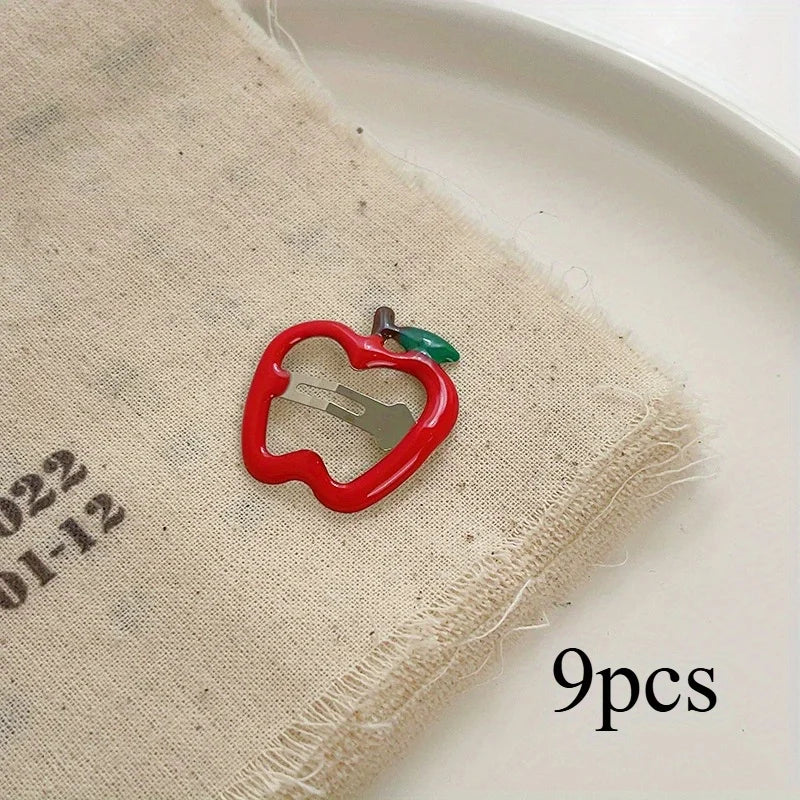 Hollow Apple Hair Clip