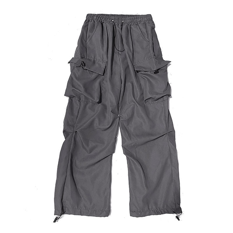 Pleated Cargo Pants