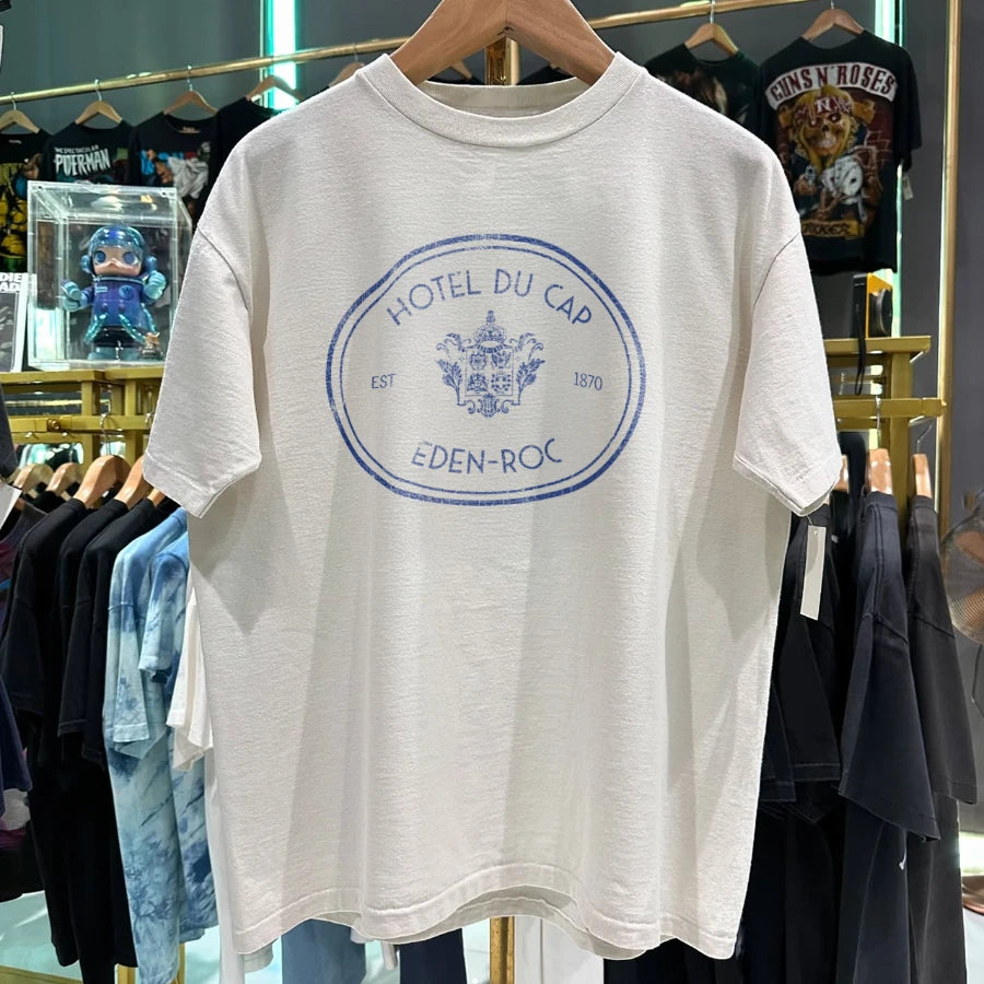 90s HOTEL Du Cap Eden Rock Rare Washed Tee