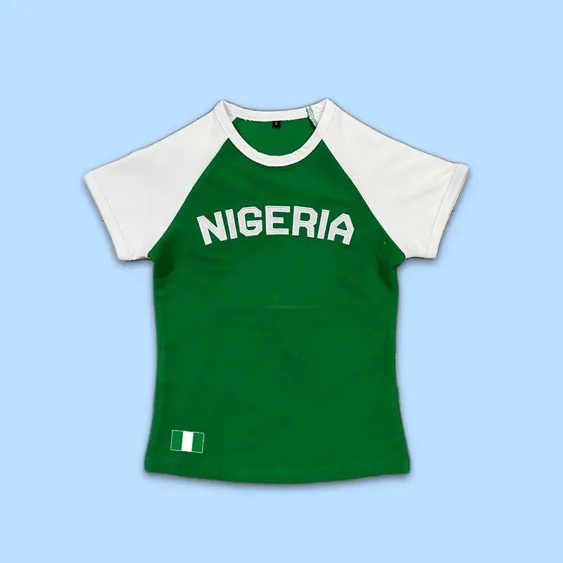Nigeria Cropped Top