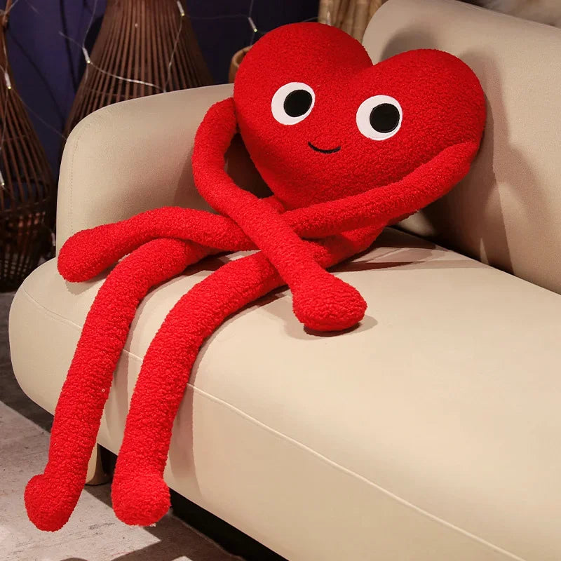 Heart Pillow With Limbs