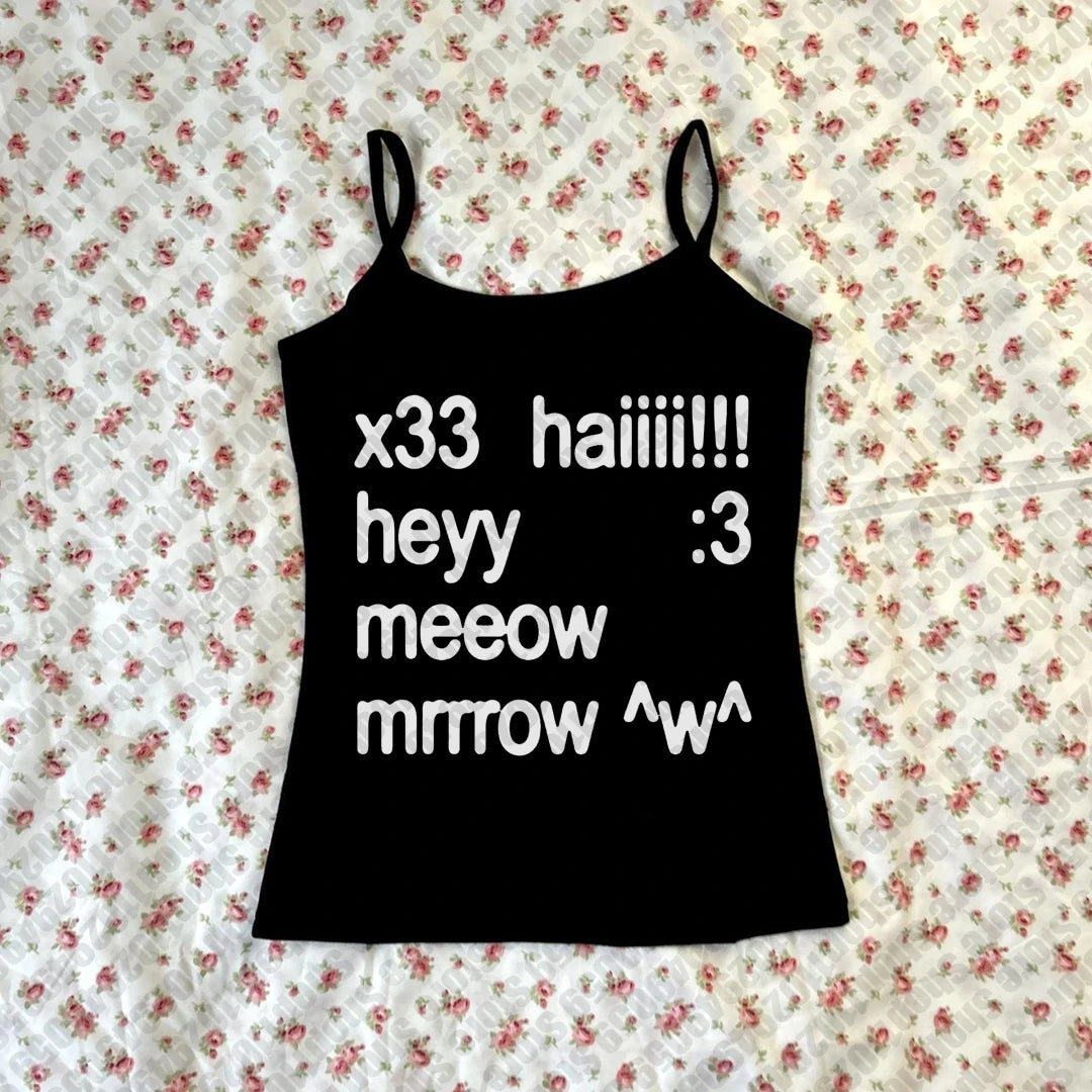 Haii Heyy Tank Top