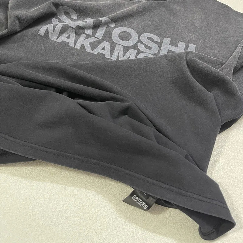 Satoshi Nakamoto Cotton Tee