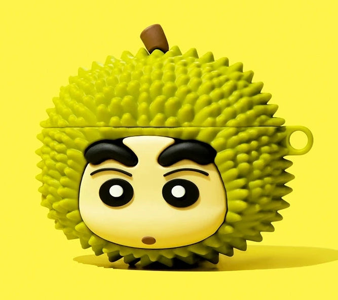 Durian Shin Chan Airpod Case