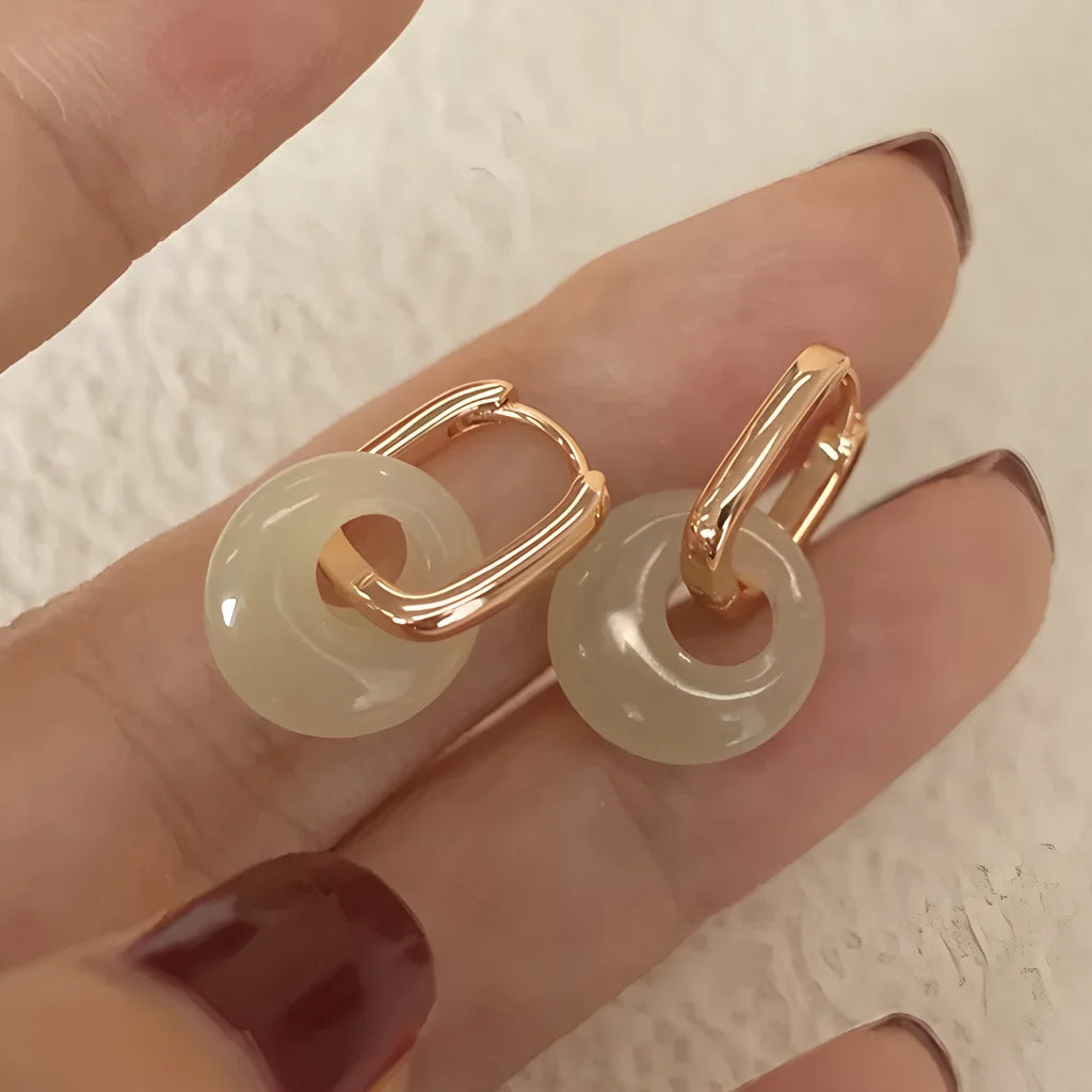 925 Sterling Silver Star Moon Earrings