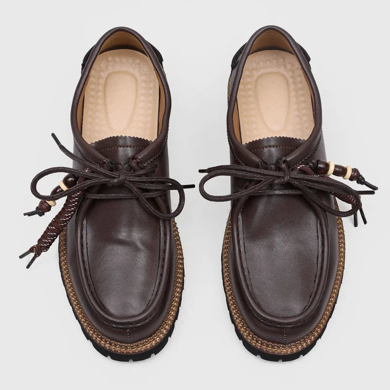 Leather Wallabee Loafers