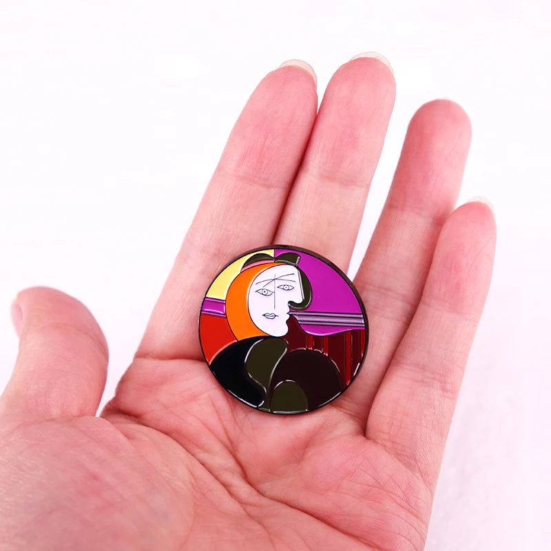 Pablo Picasso Enamel Pin