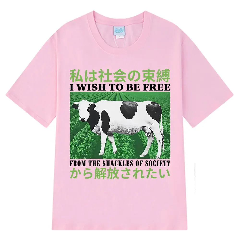 I Wish To Be Free From The Shackles of Society Tee